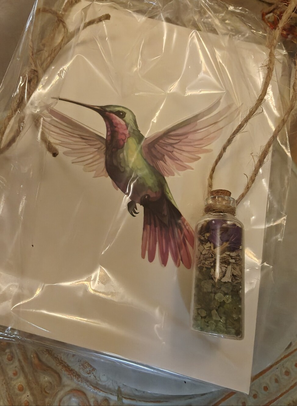 Gift Card And Suncatcher Set
